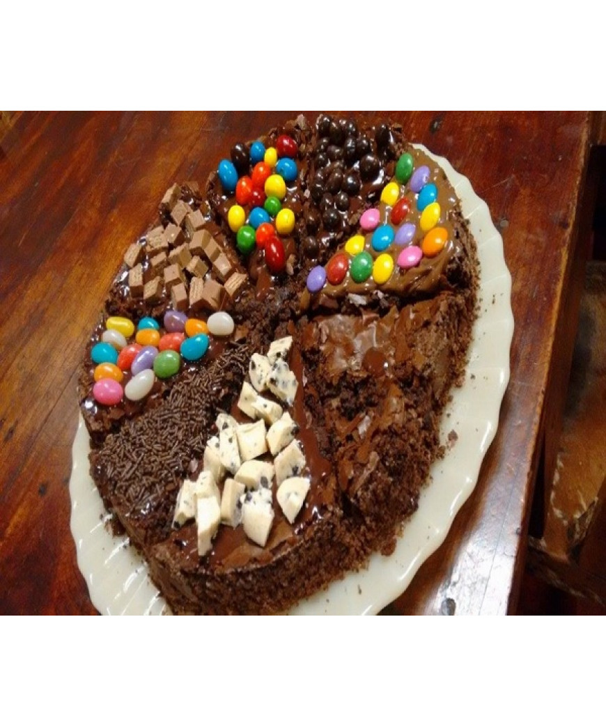 Pizza Brownie Pizza Brownie