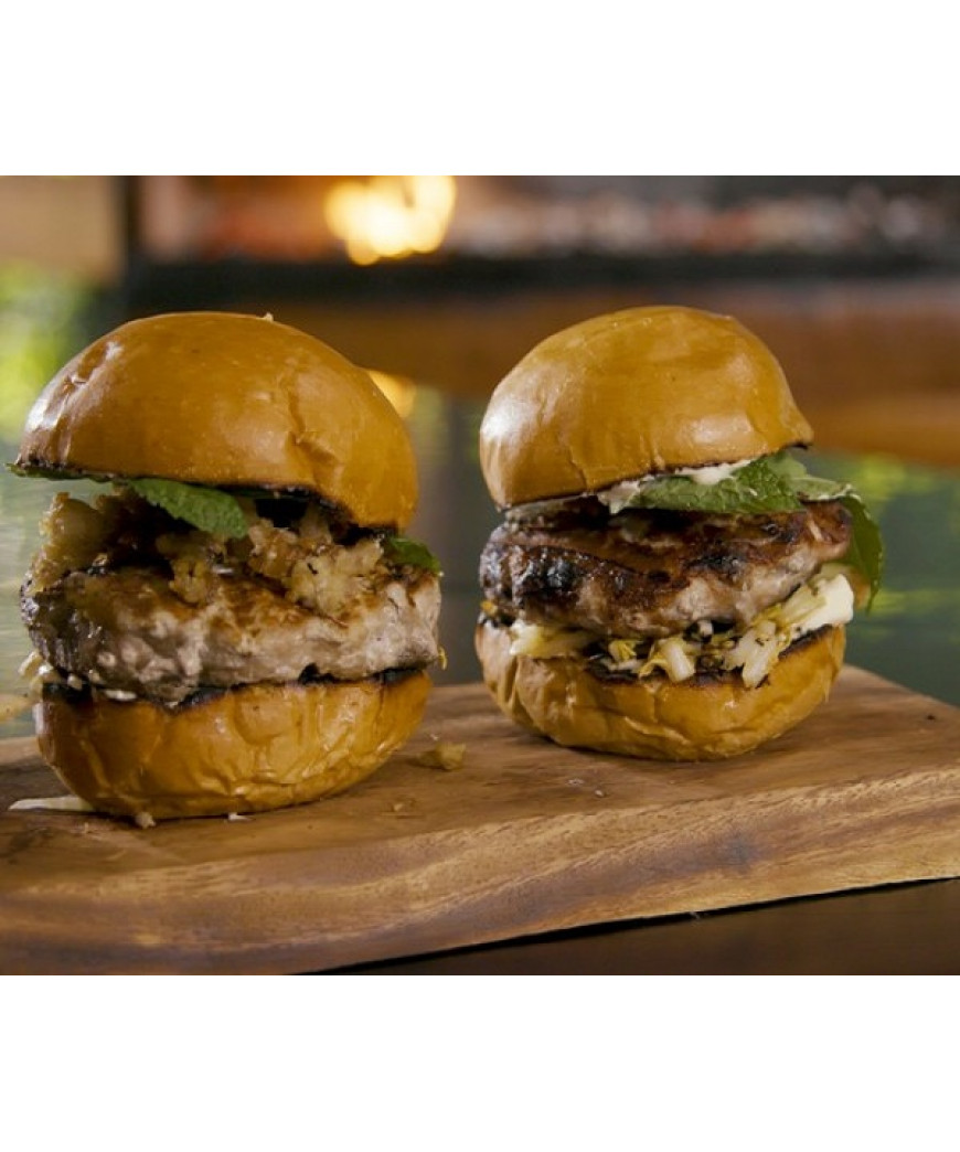 Hamb&uacute;rguer  Carne de Porco Cl&aacute;ssica